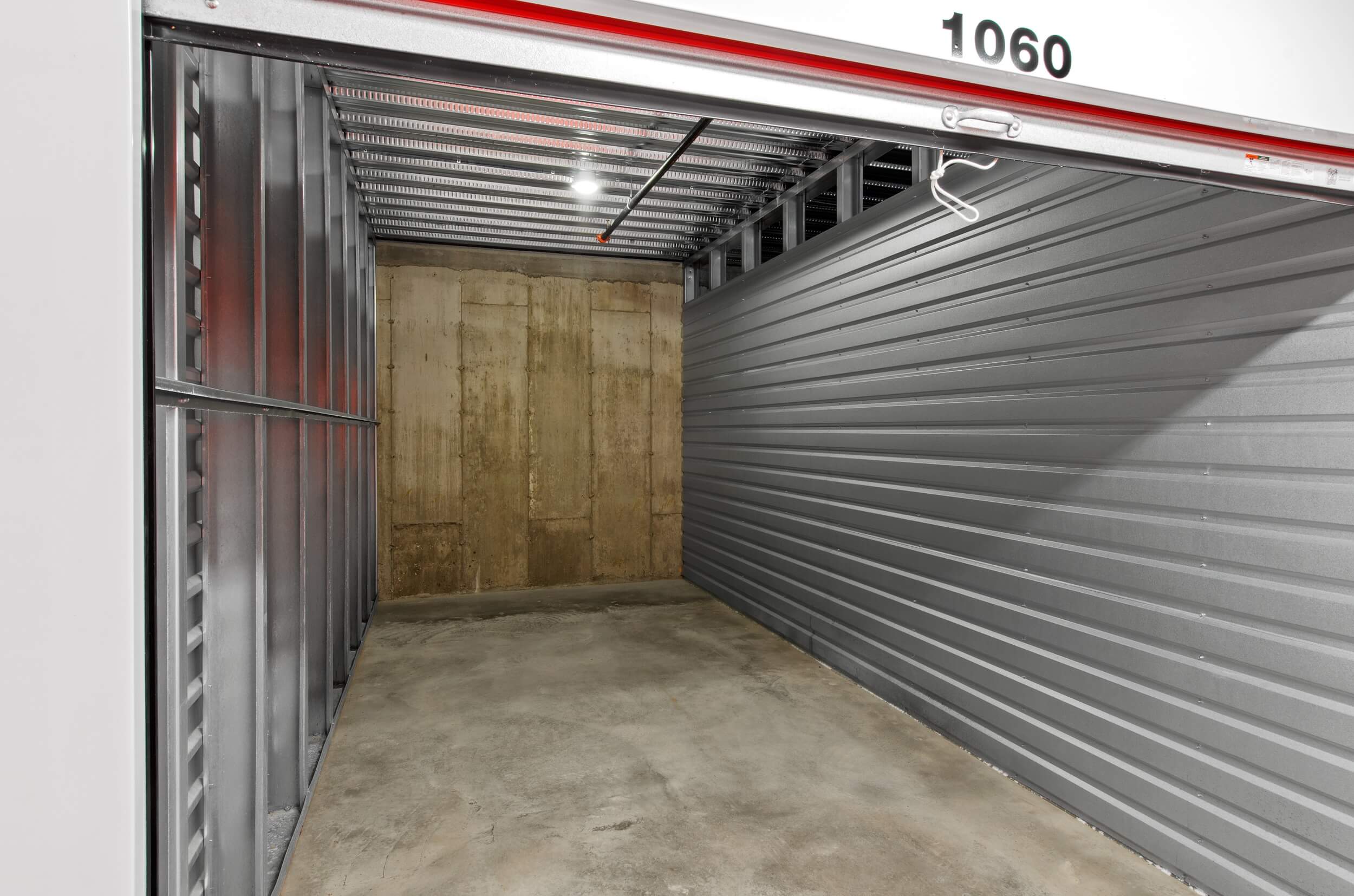 interior of storage unit at Stack-N-Stor in Patterson, NY
