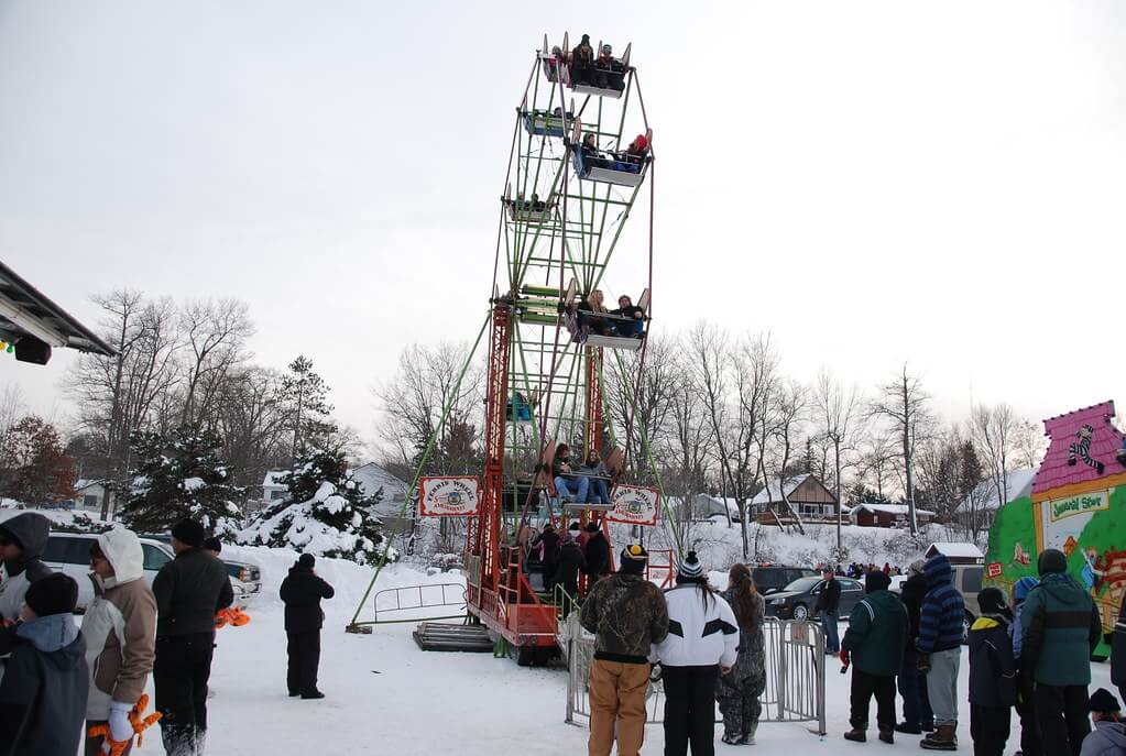 Ferris Wheel at Winter Festival