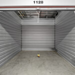 open climate-controlled storage unit at Stack-n-Stor in Saratoga Springs, NY